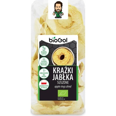 biogol Sušené jablkové krúžky BIO 50 g