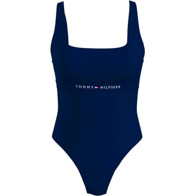 Tommy Hilfiger Бански костюм Tommy hilfiger UW0UW04126 swimsuit - Blue (Desert Sky)