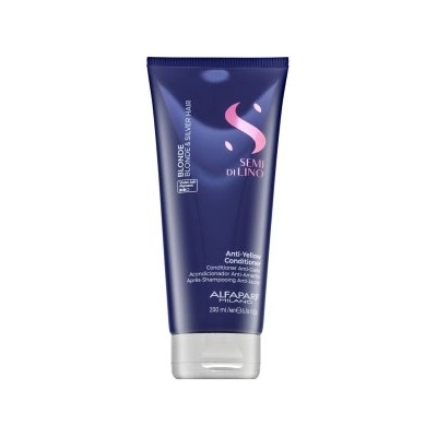 ALFAPARF Milano Semi Di Lino Blonde Anti-Yellow Conditioner тониращ балсам за руса коса 200 ml