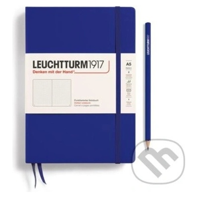 Leuchtturm1917 Medium A5 Tečkovaný zápisník Ink