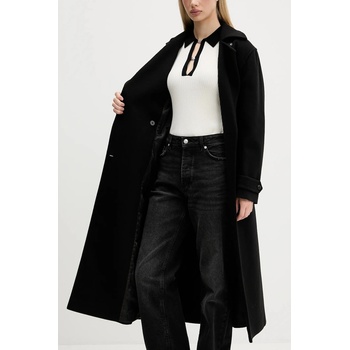 HUGO BOSS Палто с вълна hugo в черно 50547616 (50547616)
