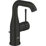 GROHE Essence New - Смесител за умивалник със сифон, матово черно 234622431 (234622431)