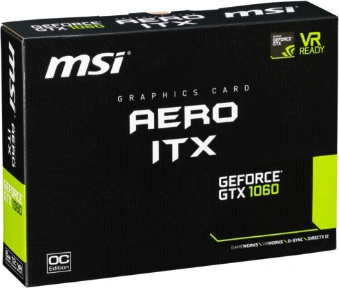 MSI GeForce GTX 1060 AERO ITX 6G OC od 9 074 Kč - Heureka.cz