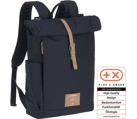 Lässig Batoh Green Label Rolltop Backpack Night Blue