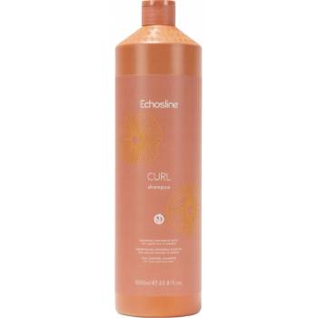 Echosline Curl Shampoo Šampon pro vlnité a kudrnaté vlasy 1000 ml