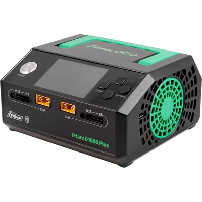 GensAce Charger iMars D1000 PLUS Smart Dual Channel AC 1000W UK