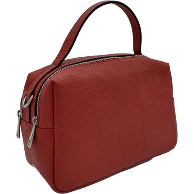 Dámská kožená kabelka Donatella 903719 rosso