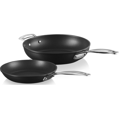 Le Creuset Тигани Le Creuset дълбоки алуминий с незалепващо покритие 24 см + 28 см 2 бр (51802000010002)