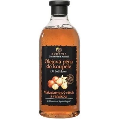 Vivaco Body tip olejová pěna do koupele makadam.ořech/vanilka 750 ml