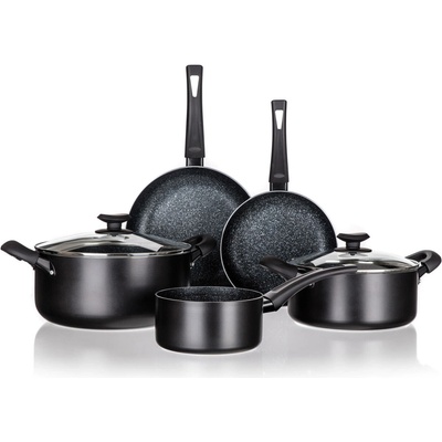 BANQUET sada nádobí BLACK STONE 7díl. nepřiln.povrch