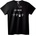 NOONEBRAND Тениска José Madero Музика Сърдечен Ритъм - XS, Black