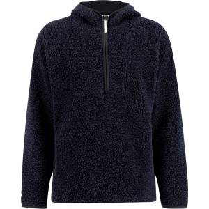 Ulvang Мъжко поларено яке Ulvang Re Orbit Hooded Half Zip Wool Pile Fleece jumper - Navy Blue - размер XXL (005-6457-0116)