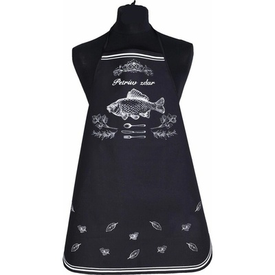 Forbyt Zástěra Barbecue Time černá