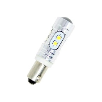 Лед крушки тип ba9s 10w с 10 диода по 1w и лупа