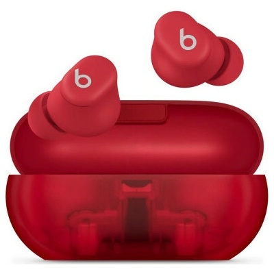 Beats Solo Buds True Wireless In-Ear Transparent Red
