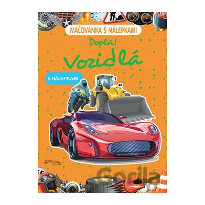Foni book Maľovanka s nálepkami