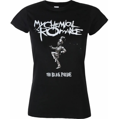 ROCK OFF дамска тениска My Chemical Romance - The Black Parade - ЧЕРЕН - ROCK OFF - MCRTS16LB