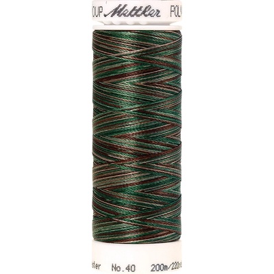Nitě POLY SHEEN MULTI vyšívací 200m 200m art. 4820 polyester AMANN Mettler - více barev barva.: 9982 Forest Woods