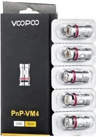 elfbar nachfüll pod läuft aus Pnp Vm4 0.6 Ohm Coil Replacement VooPoo – PNP-VM4 Coil 0.6 Ohm 5pk main image 1