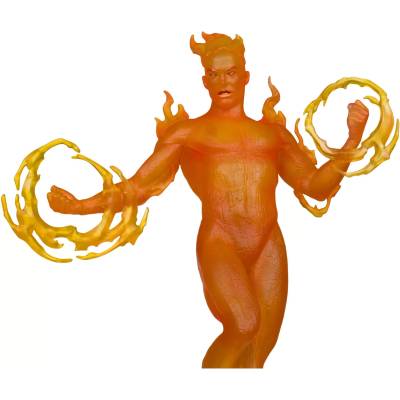 McFarlane Toys Marvel Human Torch 1: 6th Scale Collectible with Scene (Marvel 2-in-One #10) (MCFARLANE-14843)