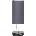Aigostar - Настолна лампа с USB порт 1xE27/40W/230V черен (AI1553)