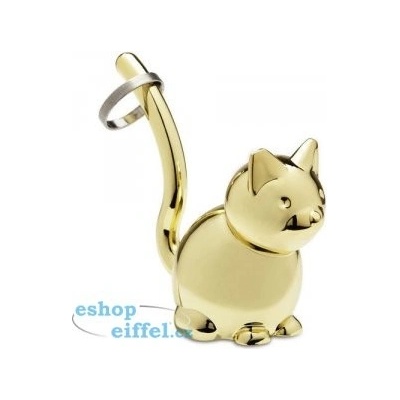 Umbra Zoola stojan na šperky ve tvaru kočky 299212104 S zlatá