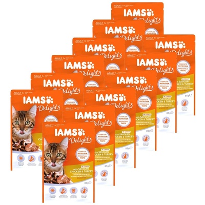 Iams Котка пиле и пуйка 12 x 85 г