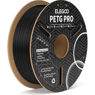 Elegoo PETG PRO Black - 1, 75 mm / 1000 g (50.203.0198)