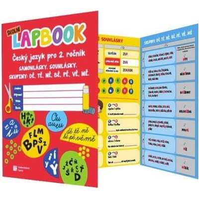 Školní lapbook: Samohlásky. Souhlásky