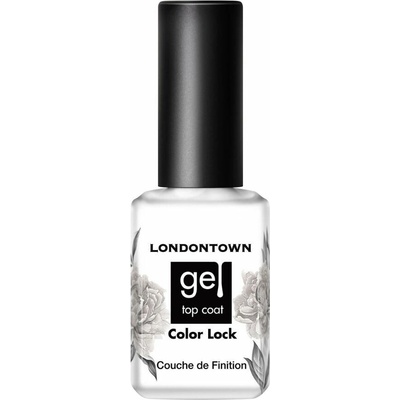 Londontown Gel Color Lock Top Coat průhledný 12 ml