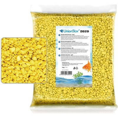 UnionStar Deco štrk svetlo žltý 5 kg