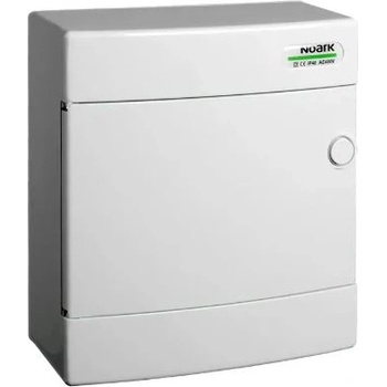 NOARK Electric ТАБЛО АПАРТАМЕНТНО 8 ПРЕДПАЗИТЕЛЯ ОТКР. МОНТАЖ БЯЛА ВРАТА 1 РЕД noark (101504)
