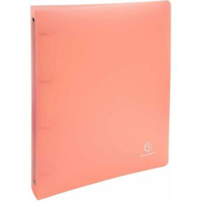 Exacompta Pastel PP 4 Kroužkový pořadač A4 40 mm - korálový