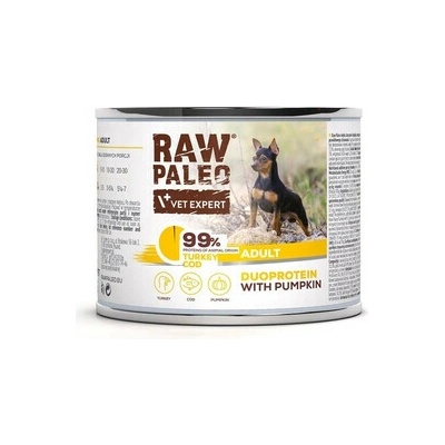 RAw Paleo Duoprotein Turkey & Cod Adult 200 g