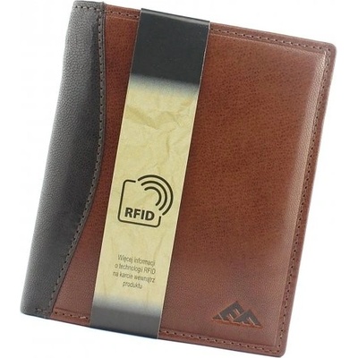 El Forrest El Forrest pánská kožená 2552-21 RFID hnědá