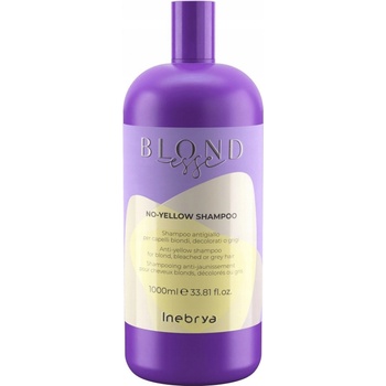 Inebrya Blondesse NoYellow Shampoo šampon pro blond zesvětlené a šedivé vlasy 1000 ml