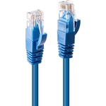 Lindy Пач кабел LINDY 48015, U/UTP, Cat. 6, 0.3m, син (48015)