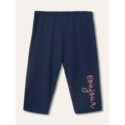 winkiki kids Wear dívčí 3/4 kraťasy Bonjour tmavě fialová