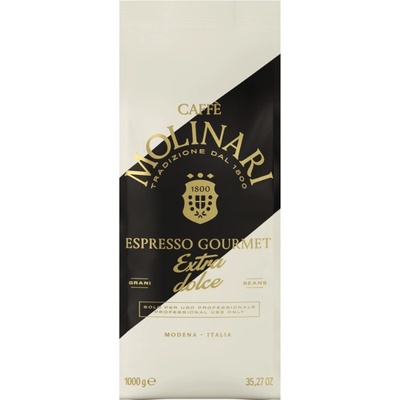 CAFFÉ MOLINARI Espresso Gourmet Extra Dolce 100 % Arabica 1 kg