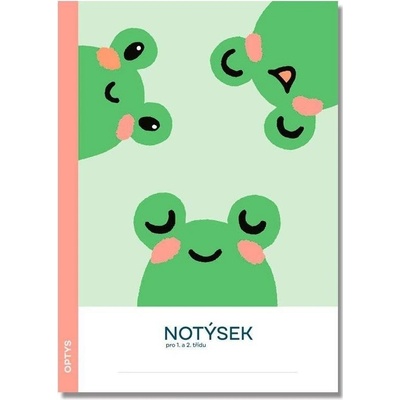 Optys Notýsek pro 1. a 2. třídu A5 32 stran