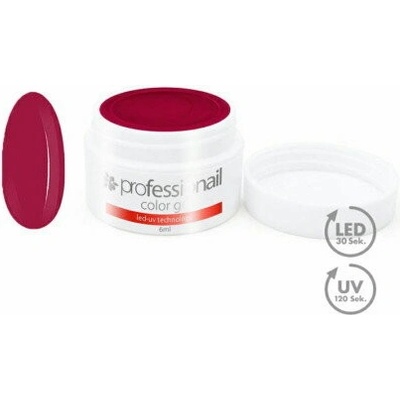 Professionail barevný Led Uv gel fialově růžový 5ml