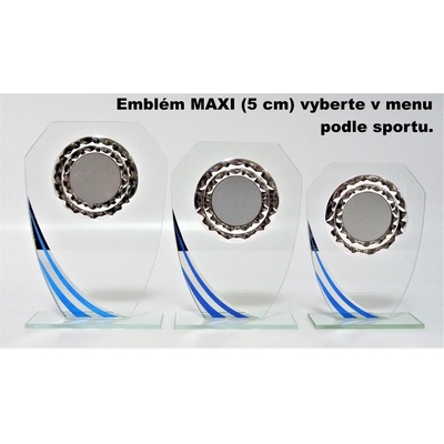 VIZINGR Sklo S3 MAXI emblém S3/19,5 cm