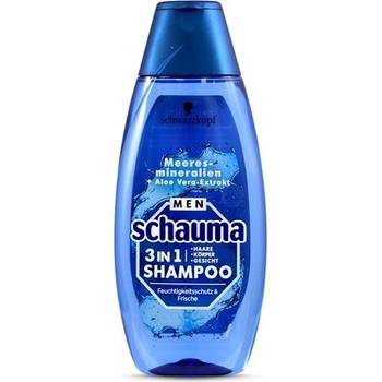 Schauma Meeresmineral 3v1 pánsky šampón na vlasy 400 ml
