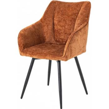 Ainnde Avignon 2 ks 360° rezavě hnědá / černá 2SET46471