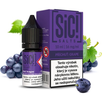 SIC! Salts Simplex GRAPE ICE 10 ml 16 mg