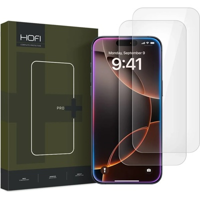 HOFI GLASS PRO+ 2-БРОЯ защитено стъкло iPhone 16 Pro прозрачно (5906302310807)