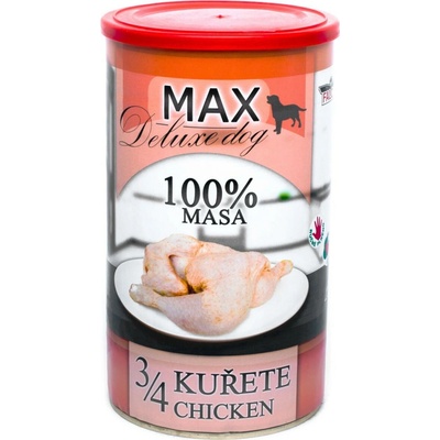 Max Deluxe Dog 3/4 kuraciete 1200 g