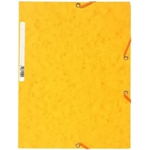 Exacompta Екзакомпта a4 жълта гумена папка с преспан p2110-0590 (p2110-0590)