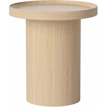 Bolia Plateau Small white pigmented lacquered oak