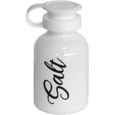 Horecano M-121212-Декорирана бяла солница "Joli" 25ml (0154331)